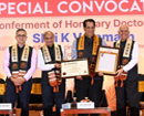 MAHE Celebrates Special Convocation for Conferment of Honorary Doctorate to Shri K. V. Kamath